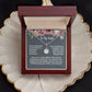 To My Aunt Eternal Hope Necklace