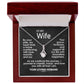 To My Wife Alluring Beauty Necklace