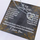 To My Wife Forever Love Birthday Necklace