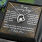 To My Wife Forever Love Birthday Necklace