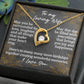 To My Wife Forever Love Birthday Necklace